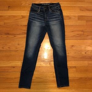 AE hi-rise jeggings